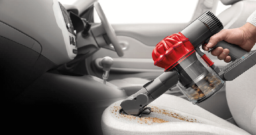 Car  interior vacuum cleaning 