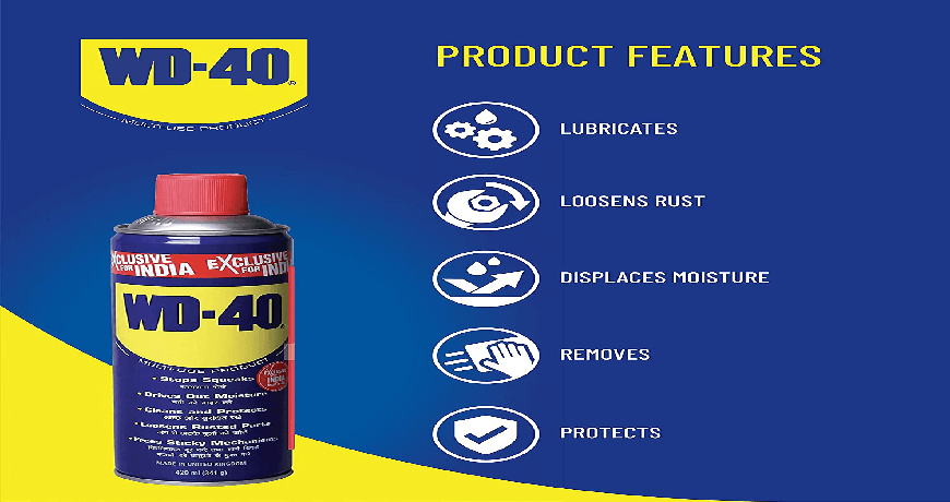 WD-40 products featurs