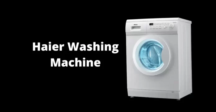 Best Haier Washing Machine In India