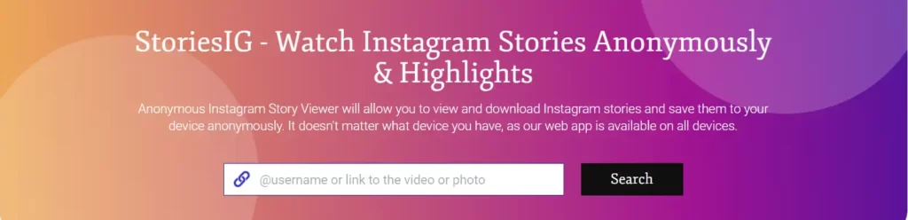 Use a Third-party site to Watch Instagram Stories Anonymously