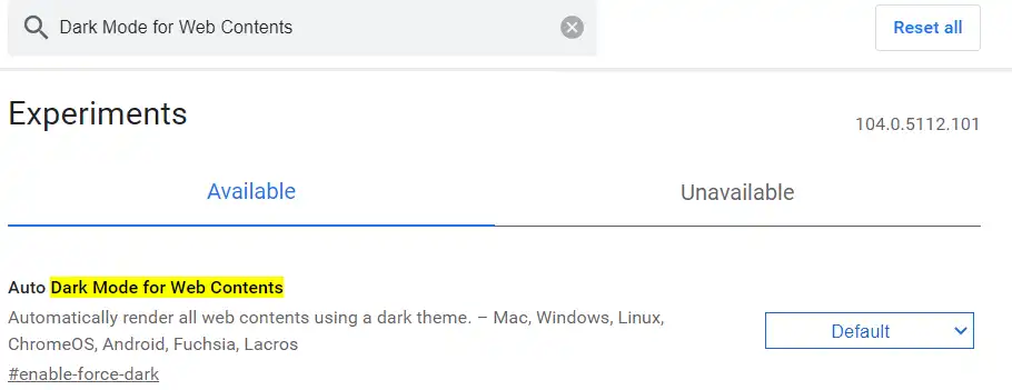 Enable Dark Mode in Google Docs on the Web on Google Chrome