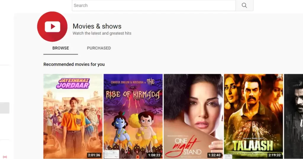 Youtube free movies download